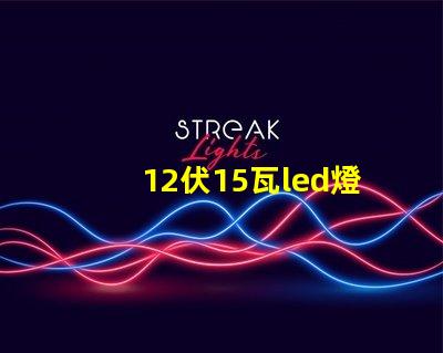 12伏15瓦led燈珠