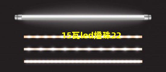 15瓦led燈珠220v