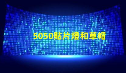 5050貼片燈和草帽燈哪個好