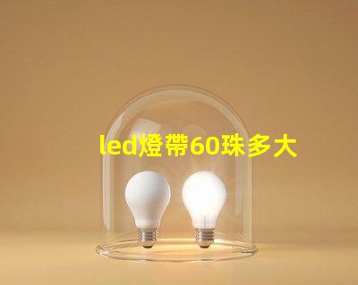 led燈帶60珠多大
