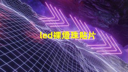 led裸燈珠貼片