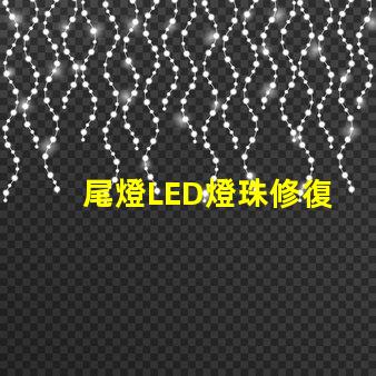 尾燈LED燈珠修復