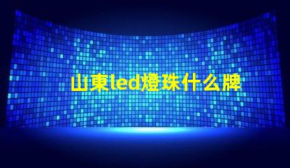 山東led燈珠什么牌子好