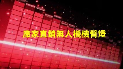 廠家直銷無人機機臂燈珠配件與服務,一站式購齊