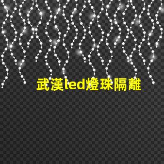 武漢led燈珠隔離